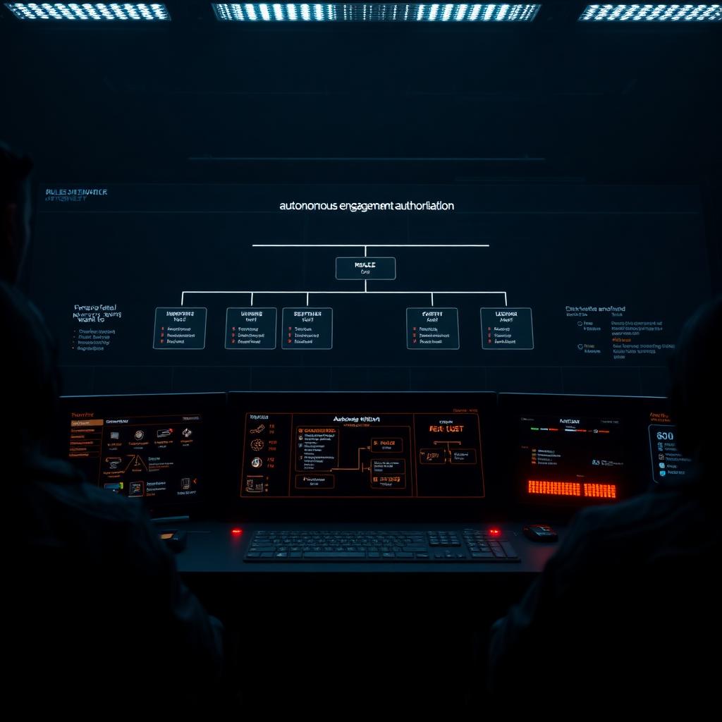 Autonomous Engagement Authorization Logic